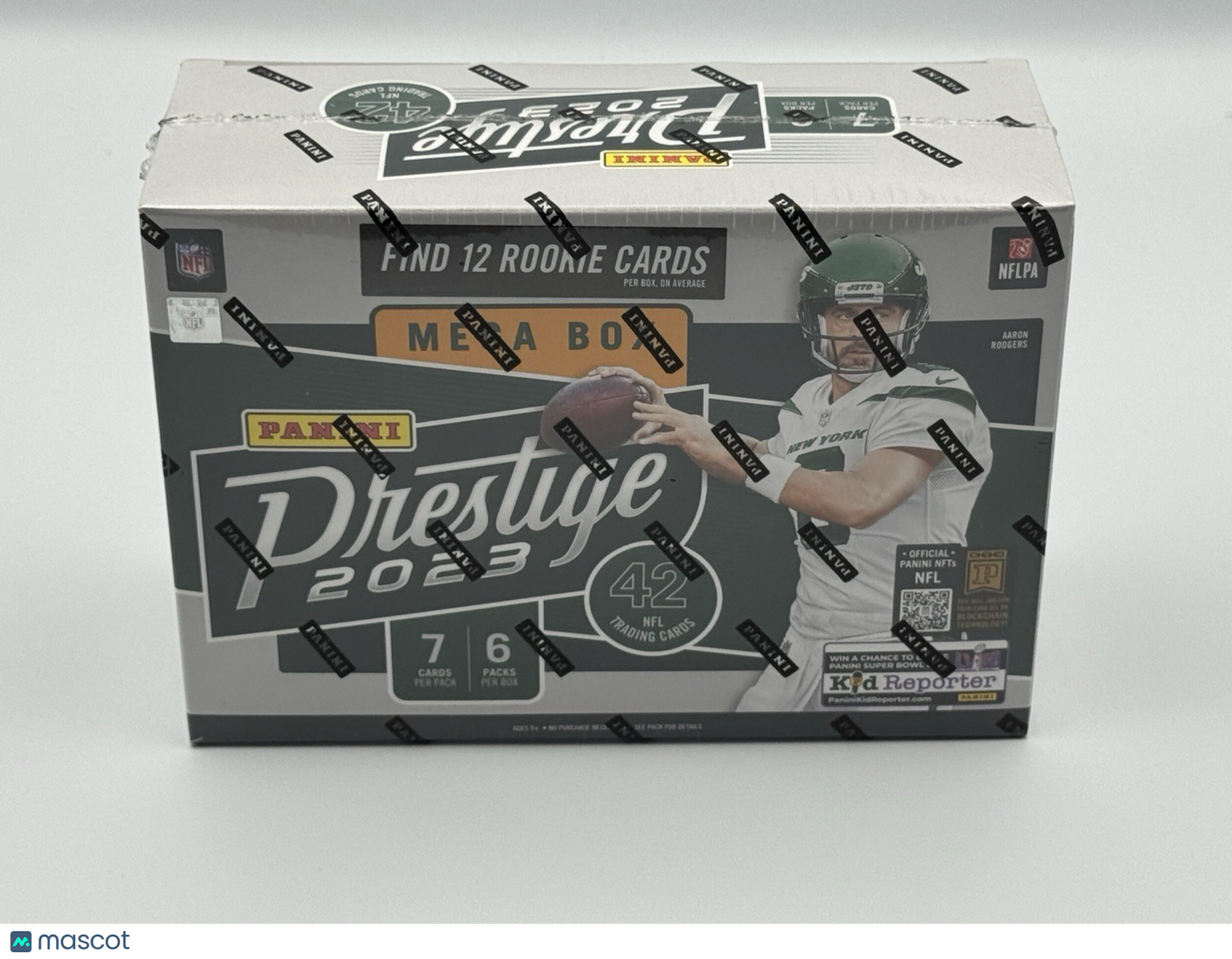 2023 Panini Prestige NFL Football Factory Sealed Mega Box 6 Packs.