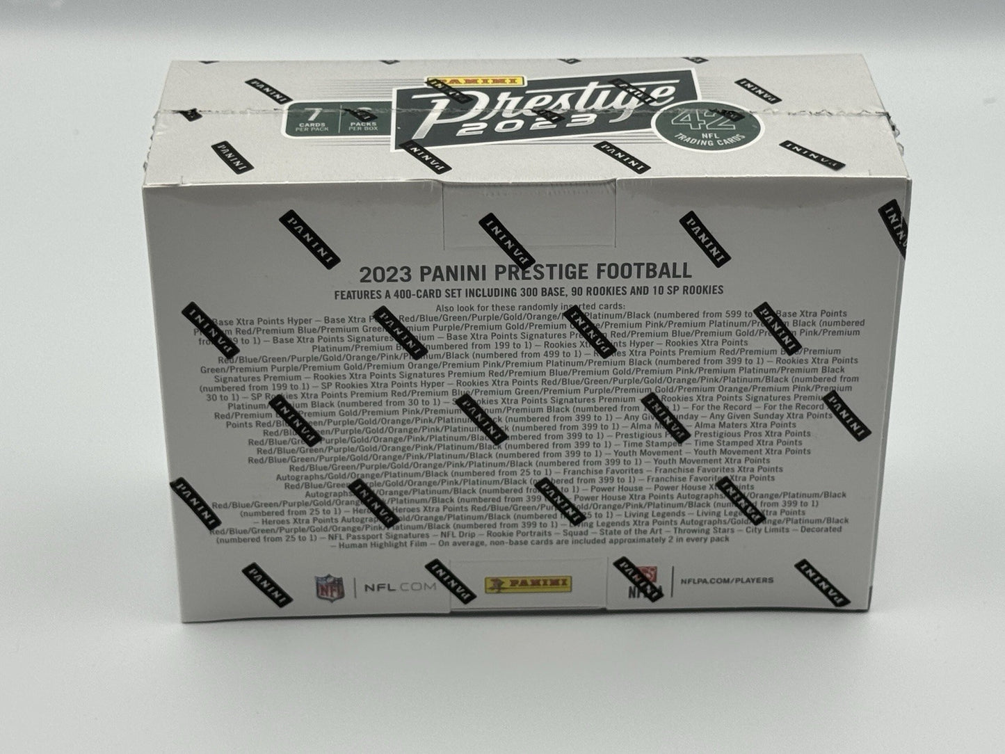2023 Panini Prestige NFL Football Factory Sealed Mega Box 6 Packs.