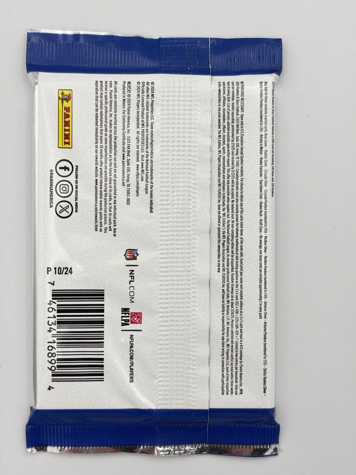 2024 Panini Rookies & Stars Football Retail Pack - New, Factory Sealed