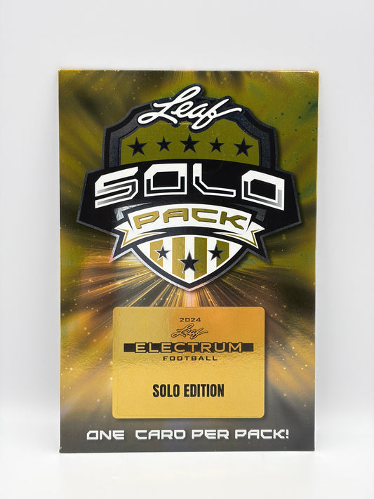 2024 Leaf Electrum Football Factory Solo Edition Pack