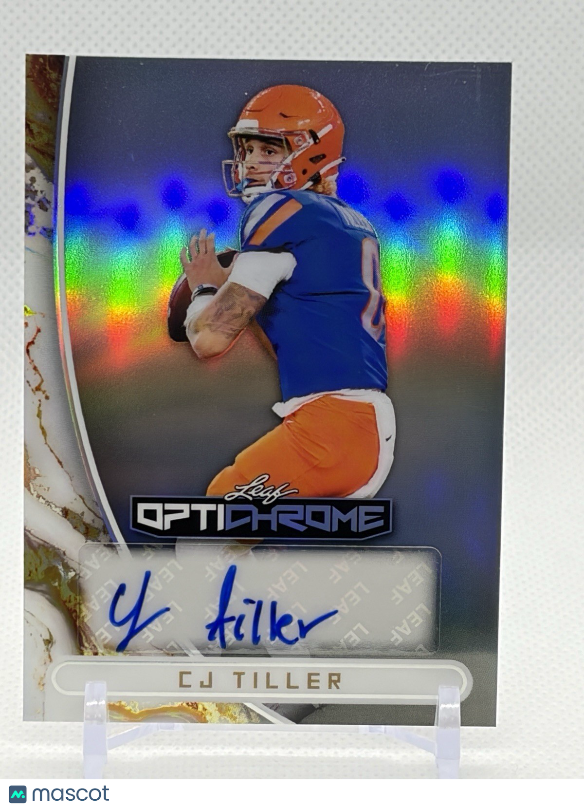 CJ Tiller 2026 Leaf Optichrome  Rookie RC Auto  /9