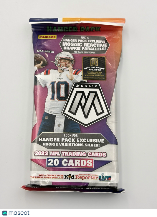 Panini 2022 Mosaic Football Hanger Pack - 20 Cards