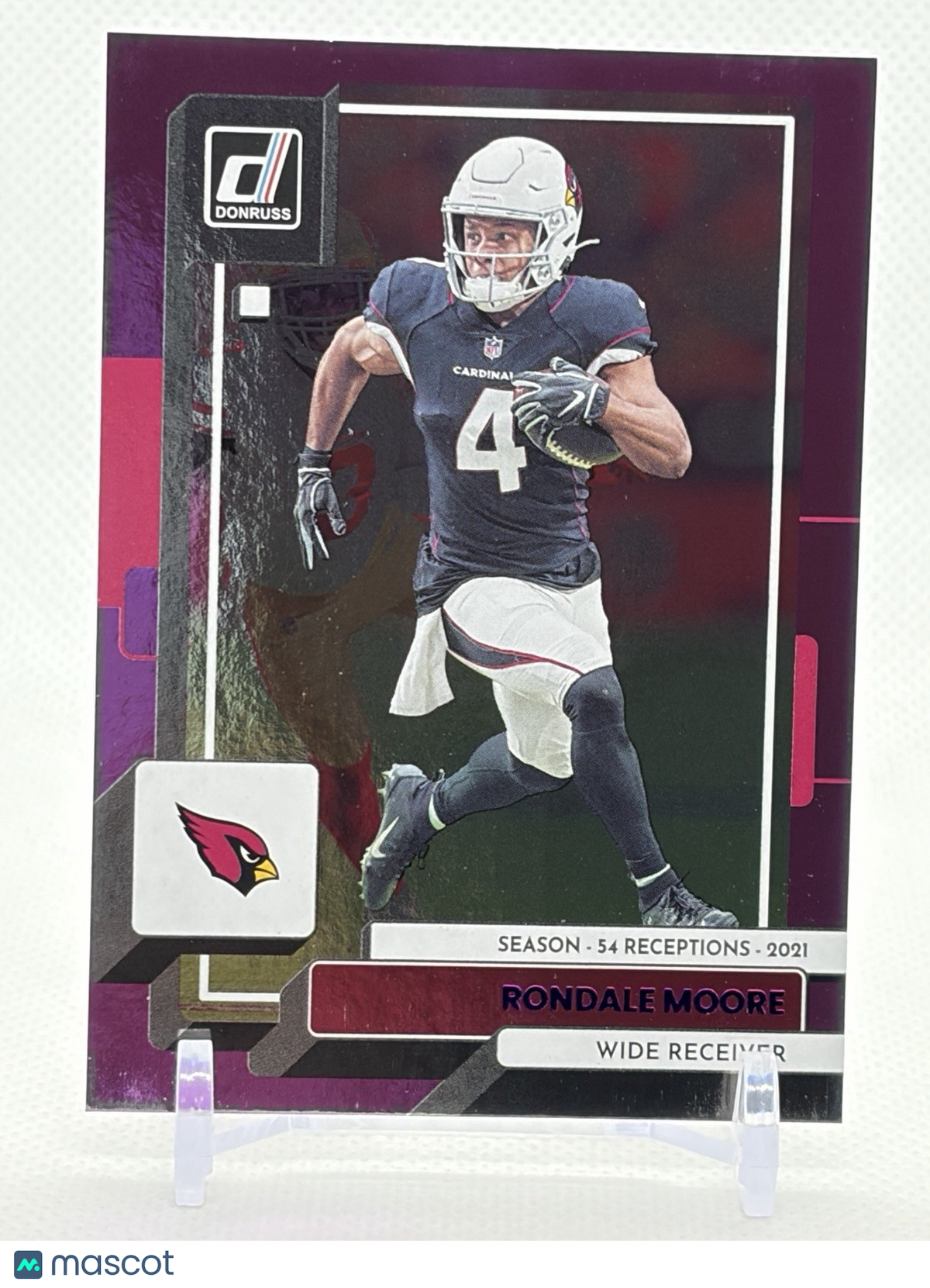 2022 Panini Donruss Season Stat Line /54 Rondale Moore #4