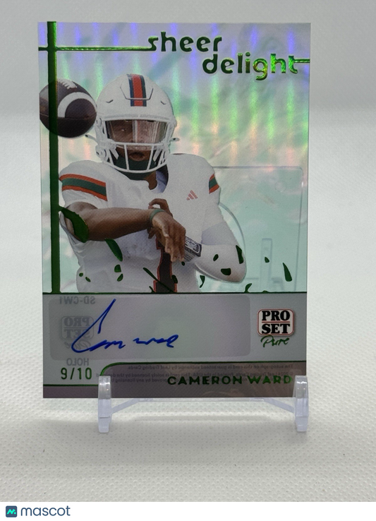 2024 Leaf Pro Set Sheer Delight SD-CW1 Cameron Ward Holo Autograph /10