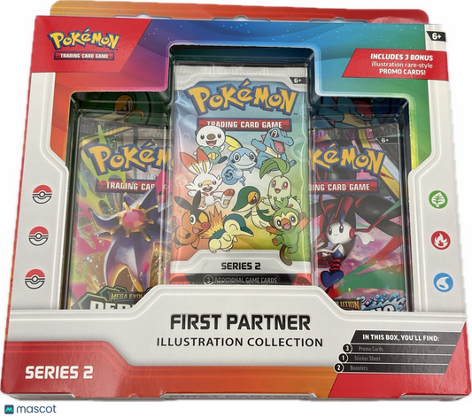 Pokemon First Partner - Series 2 Illustration Collection