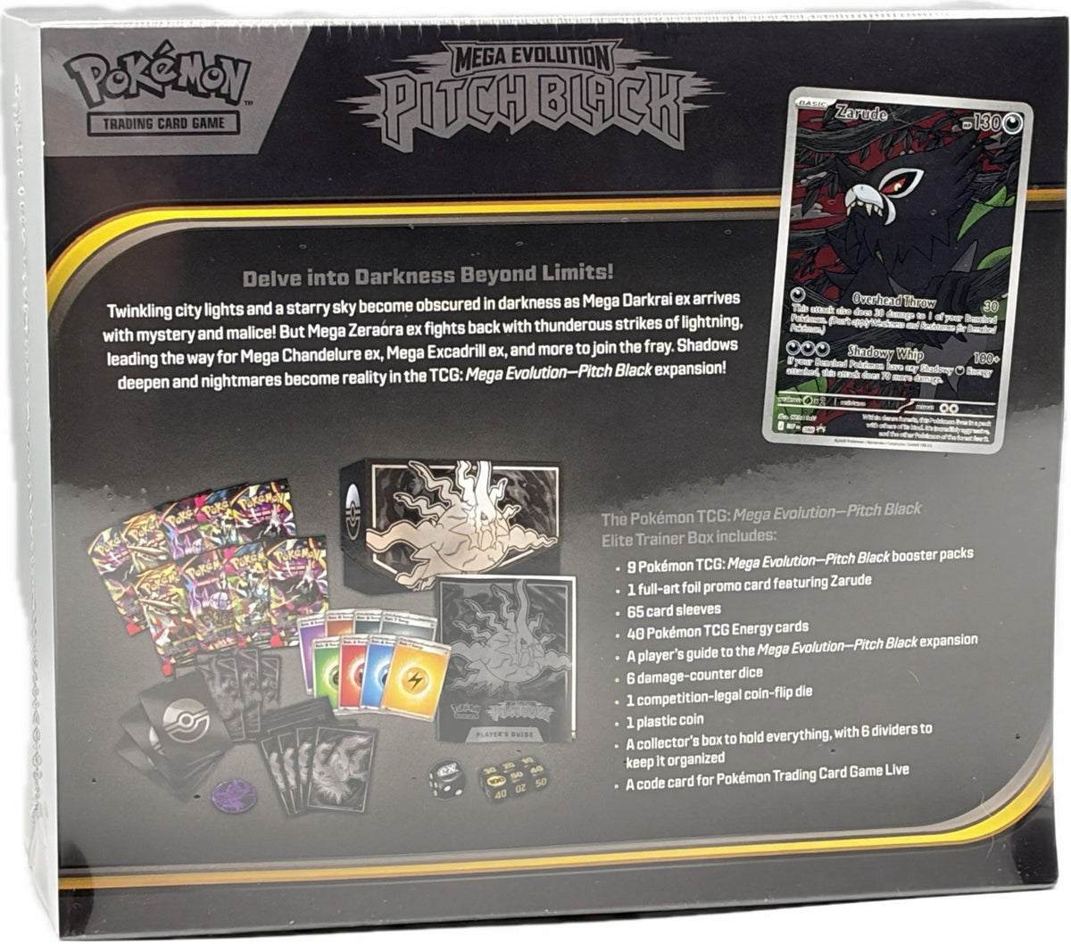 Pokémon Pitch Black ETB Elite Trainer Box