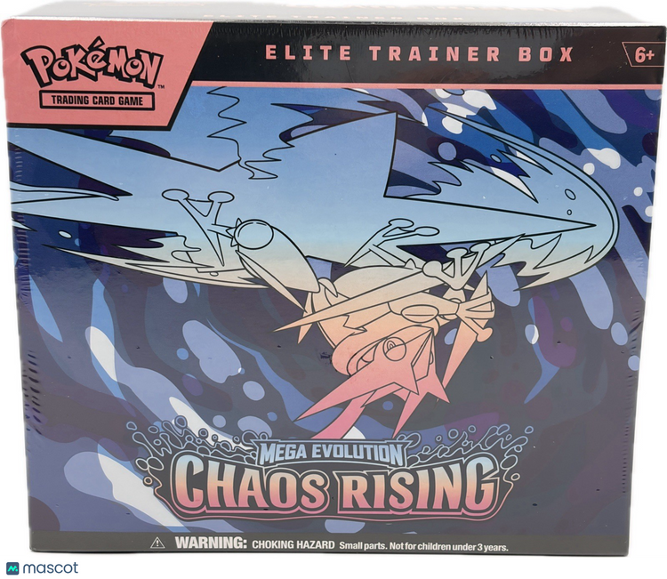 Pokémon Mega Evolution Chaos Rising Elite Trainer Box