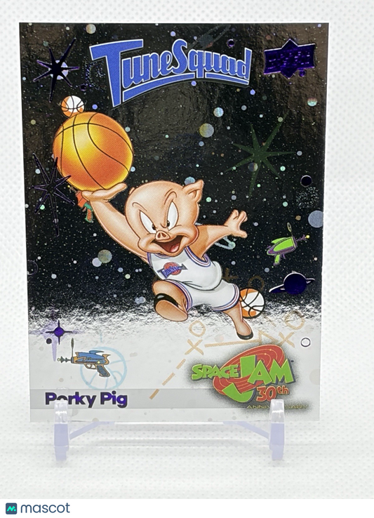 Upper Deck Space Jam 30th Anniversary Time Squad #3 Porky Pig