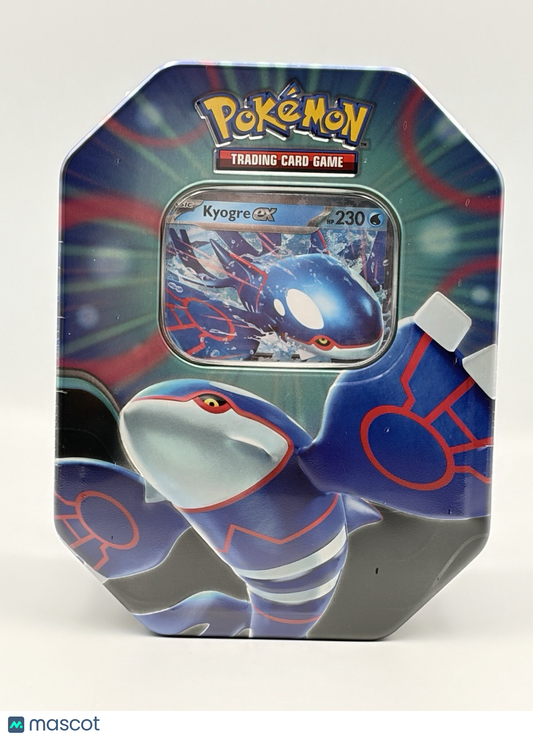 Pokémon Azure Legends Tin Kyogre EX Factory Sealed