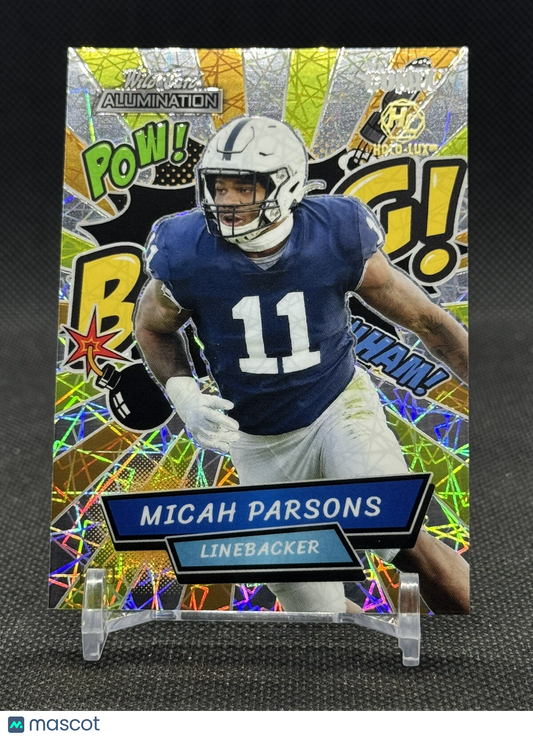 2021 Wild Card Alumination MICAH PARSONS COMIX Holo-Lux #/10 - Packers AC-13