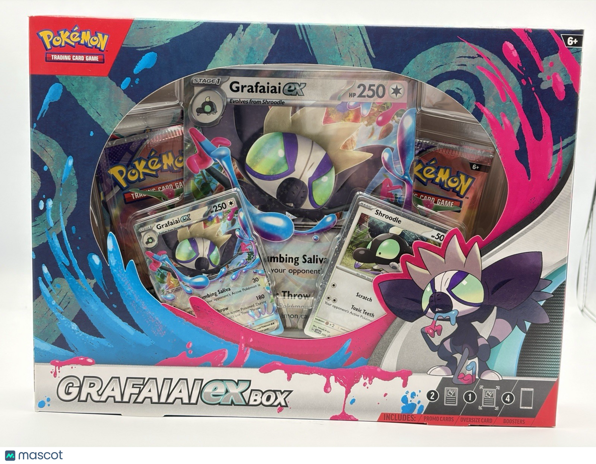 Pokémon Grafaiai Ex Box