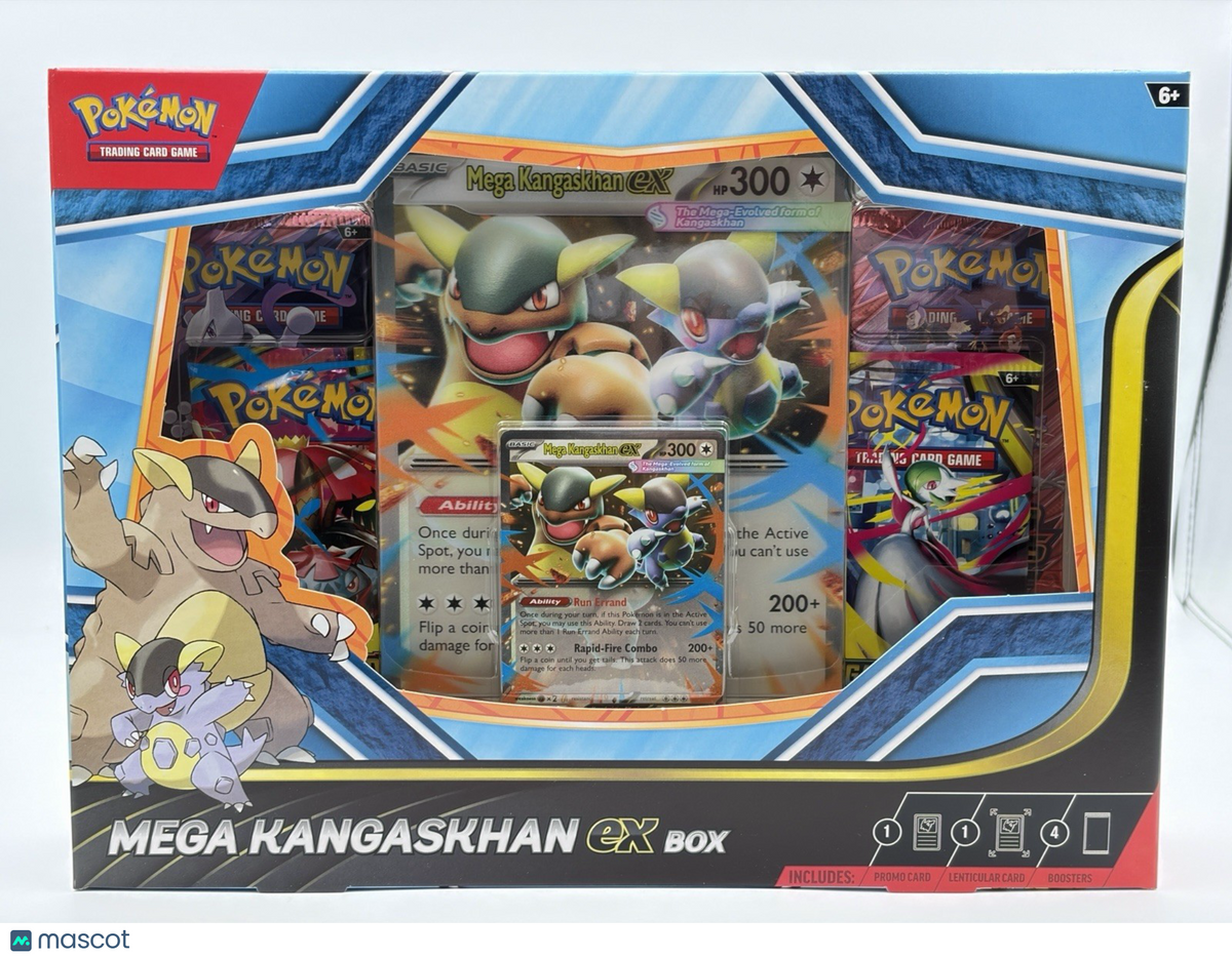 Pokémon Tcg Mega Kangaskhan ex Box