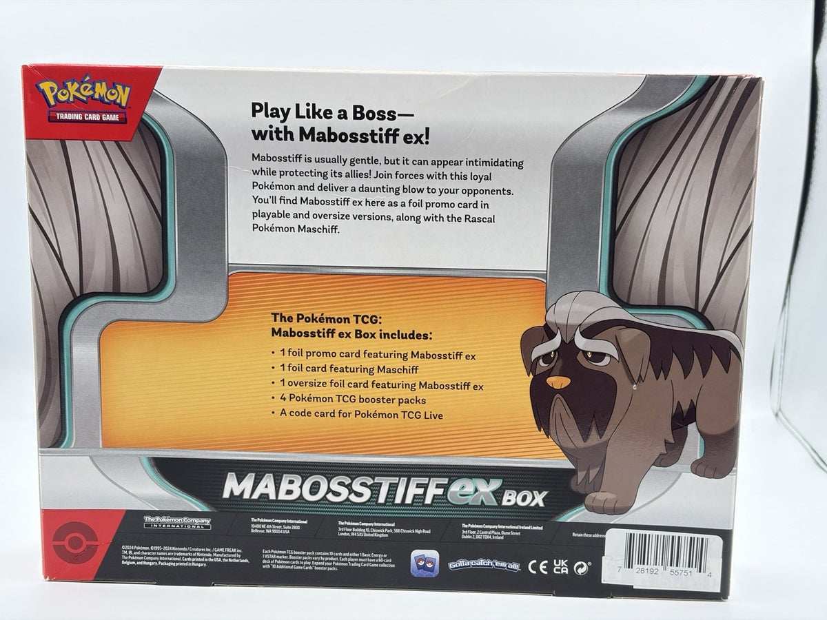 Pokémon - Mabosstiff ex Collection Box