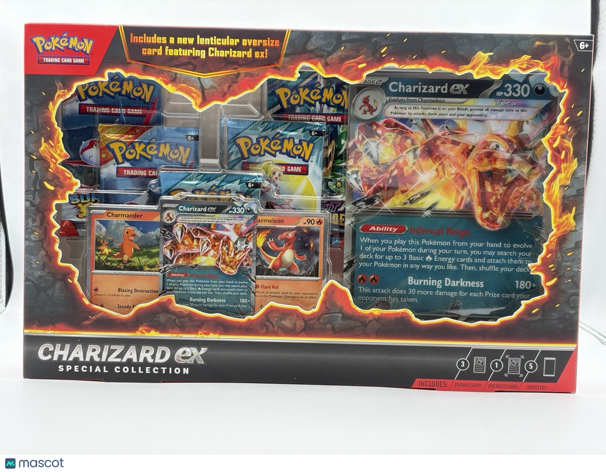 Pokémon Charizard ex Special Collection Box