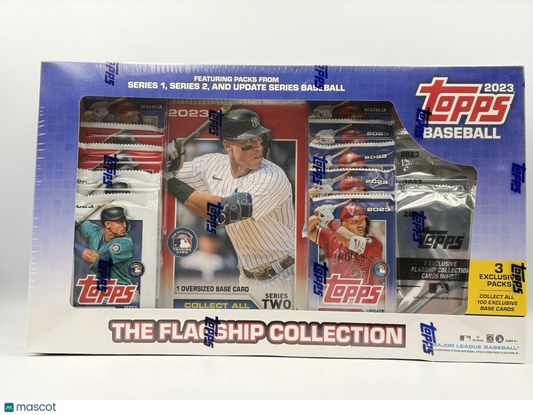 2023 Topps Flagship Collection Baseball Box - 3 Exclusive Packs
