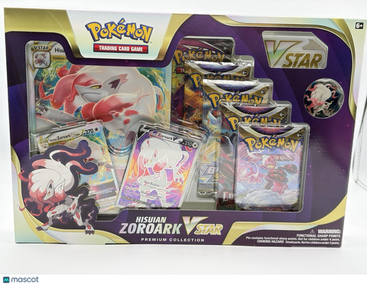 Pokémon TCG Hisuian Zoroark VSTAR Premium Collection Box