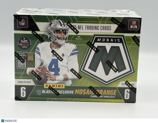 2025 Panini Mosaic Football Blaster Box | Mosaic Orange Exclusive