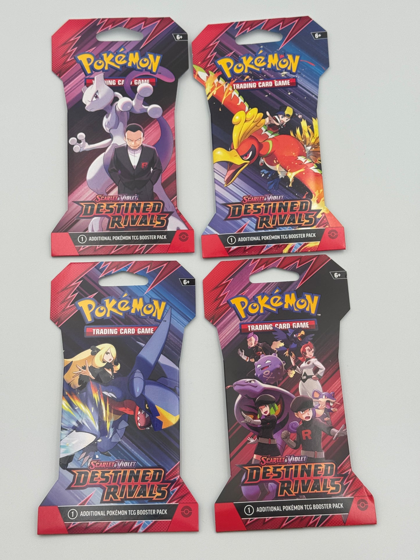 Pokémon - Trading Card Game: Scarlet & Violet Destined Rivals Sleeved Booster - 4 packs