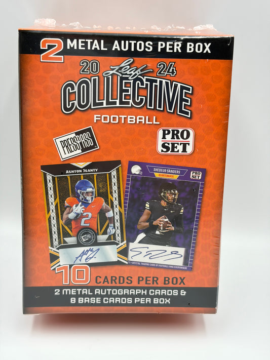 2024 Leaf Collective Football Blaster