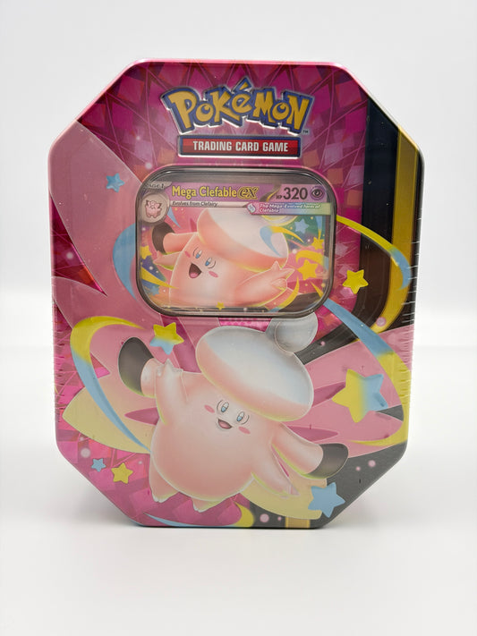 Pokémon Mega Moonlit Tin [Mega Clefable ex]