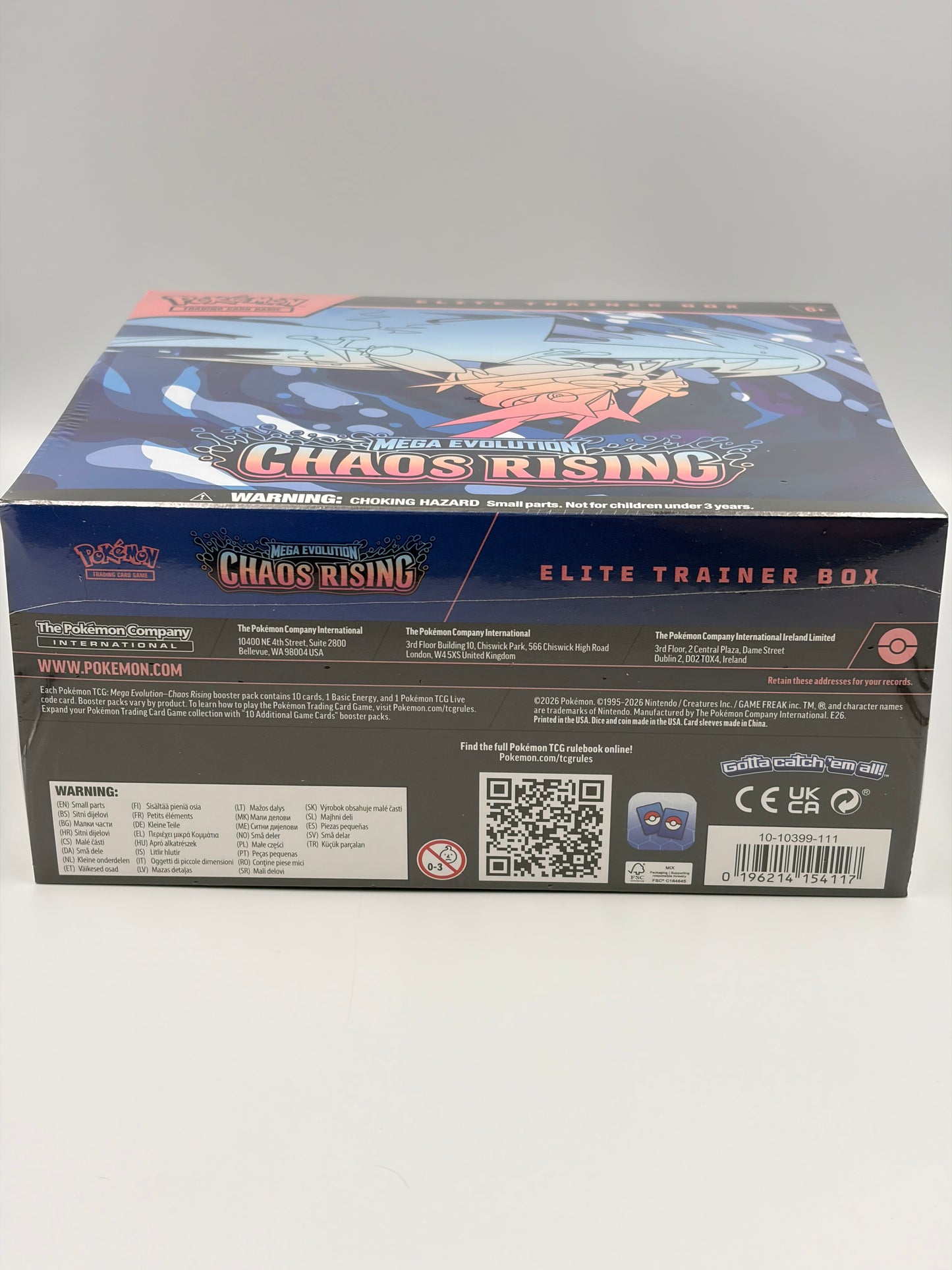 Pokémon TCG: Mega Evolution—Chaos Rising Elite Trainer Box