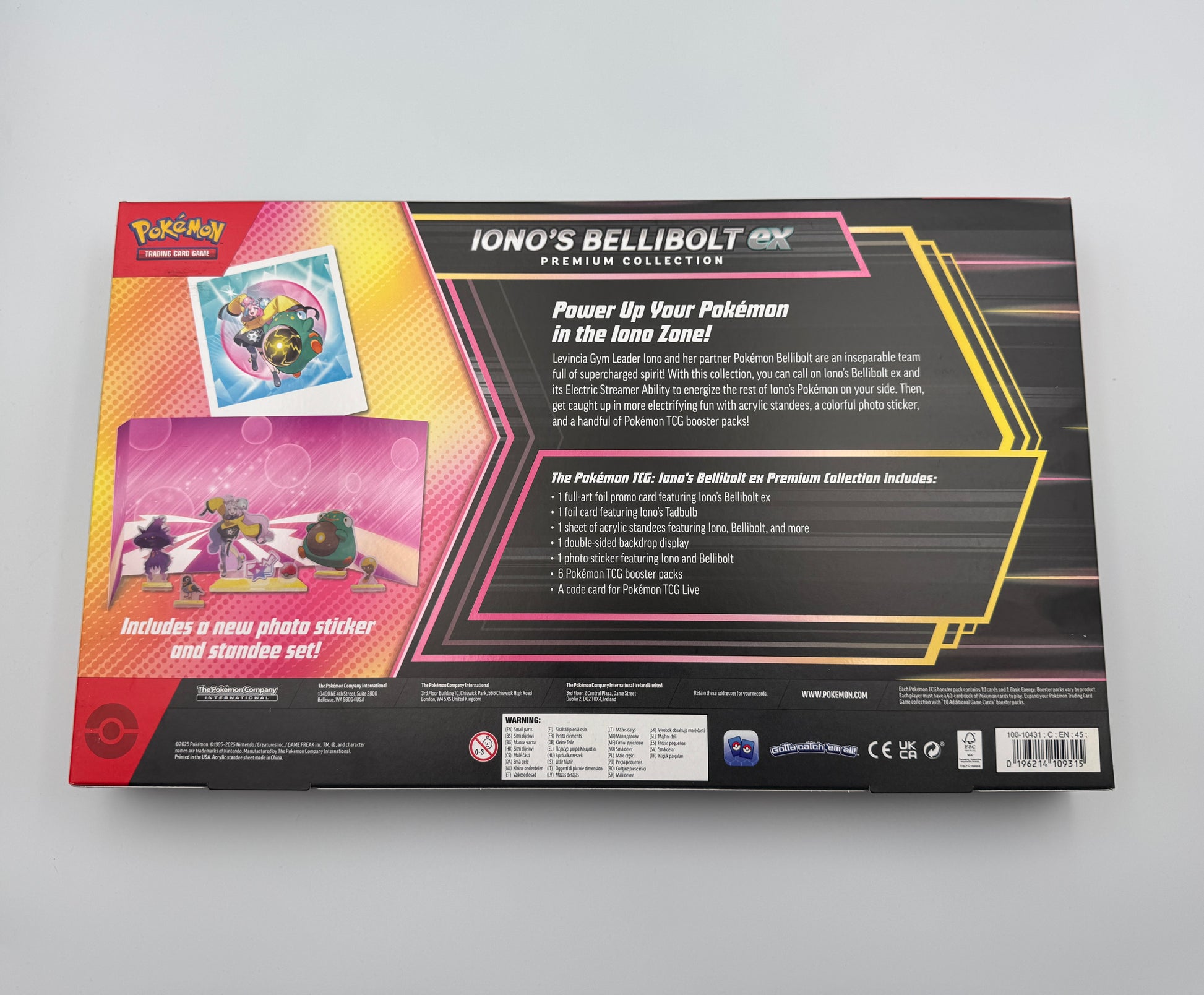 pokemon trading card game ionos bellibolt ex premium collection Iono's Bellibolt ex Premium Collection – Focus Collectibles