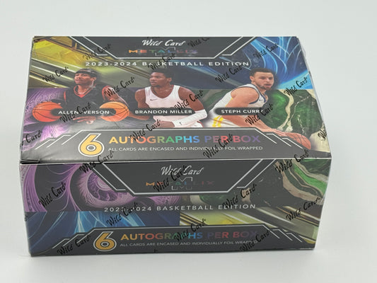 2024 Wild Card Metallix Basketball Hobby Box