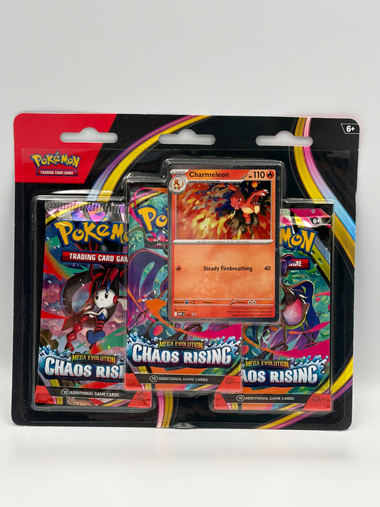 Pokémon Chaos Rising 3-Pack Blister [Charmeleon]