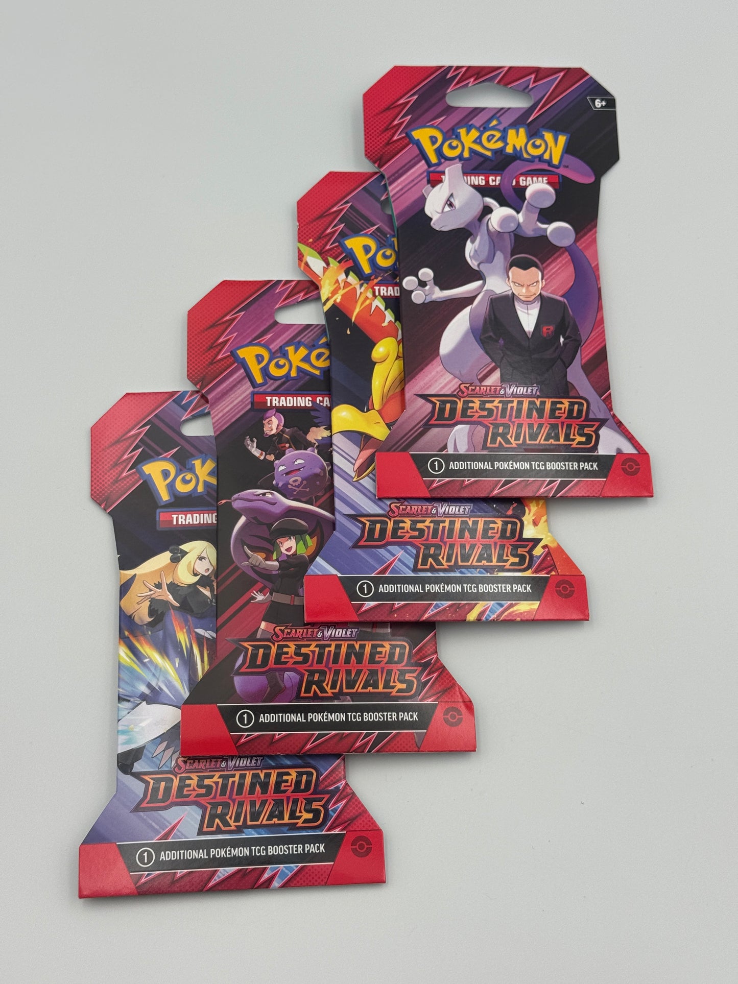 Pokémon - Trading Card Game: Scarlet & Violet Destined Rivals Sleeved Booster - 4 packs