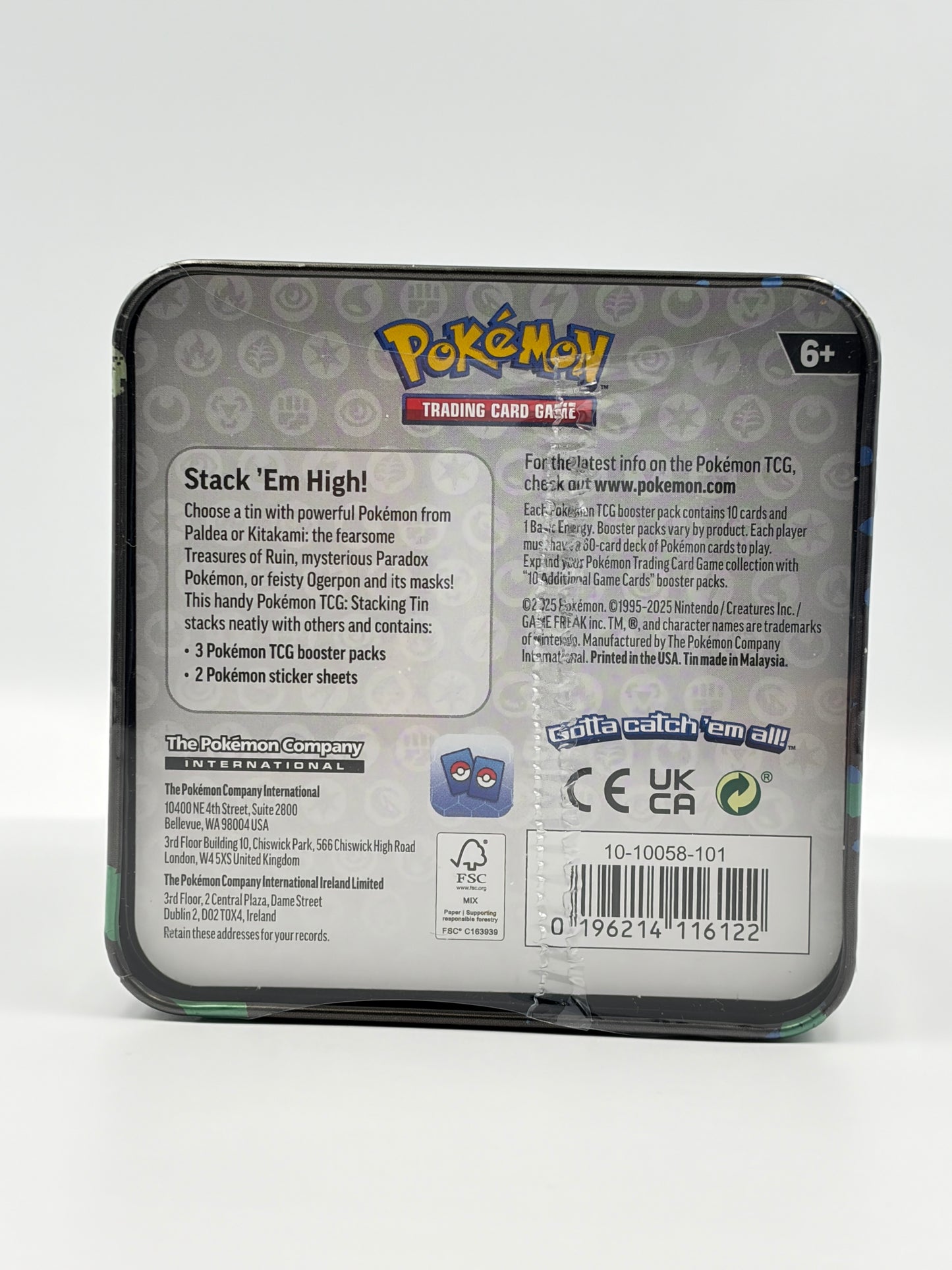 Pokemon Stacking Tin: Ogerpon