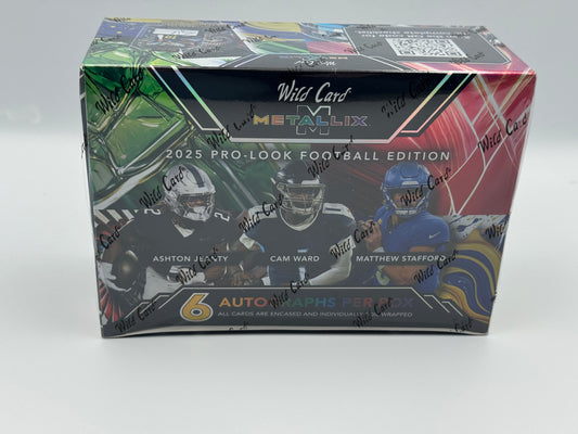 2025 Wild Card Metallix Football Hobby Box