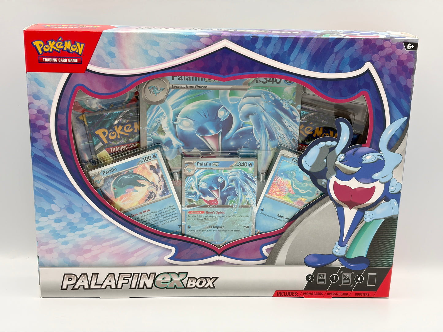 Pokemon TCG Palafin EX Collection Box New Sealed