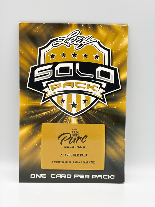 2024 Pro Set Pure Football Solo plus Hobby Pack