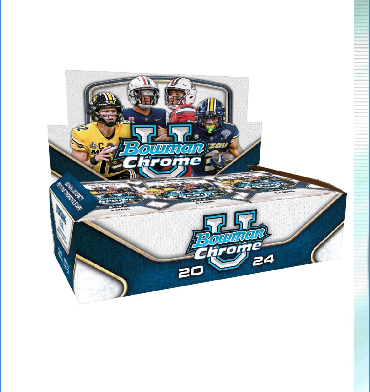 2024 Bowman University Chrome® Football - Jumbo Box