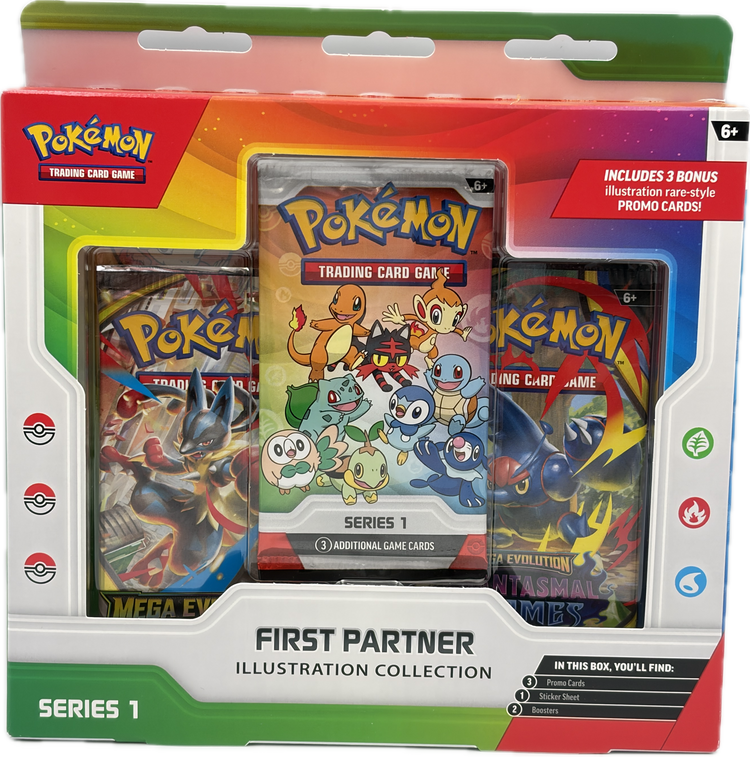 Pokémon First Partner Illustration Collection (Series 1)