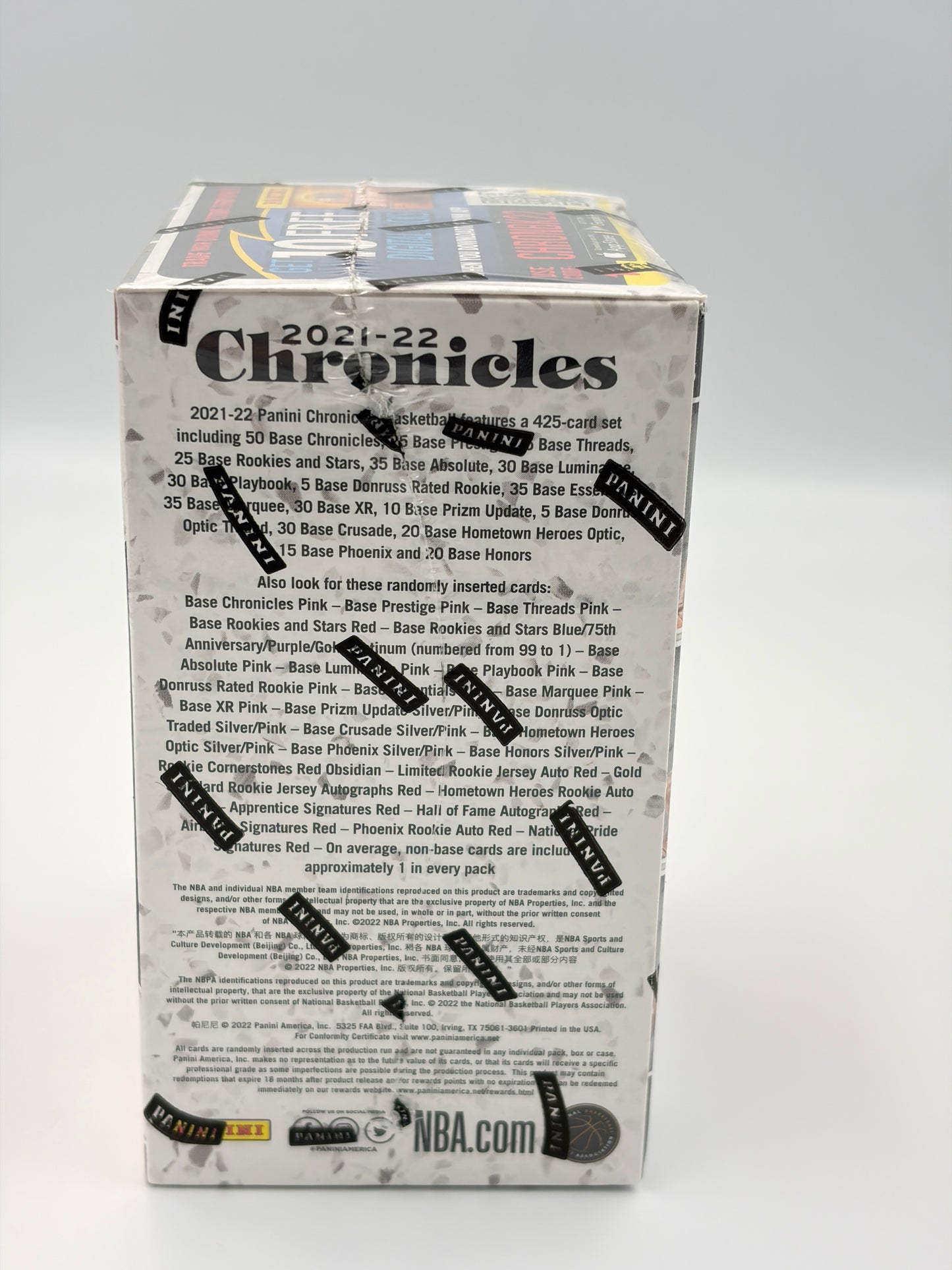 Panini Chronicles 2021-22 Basketball NBA Blaster Box