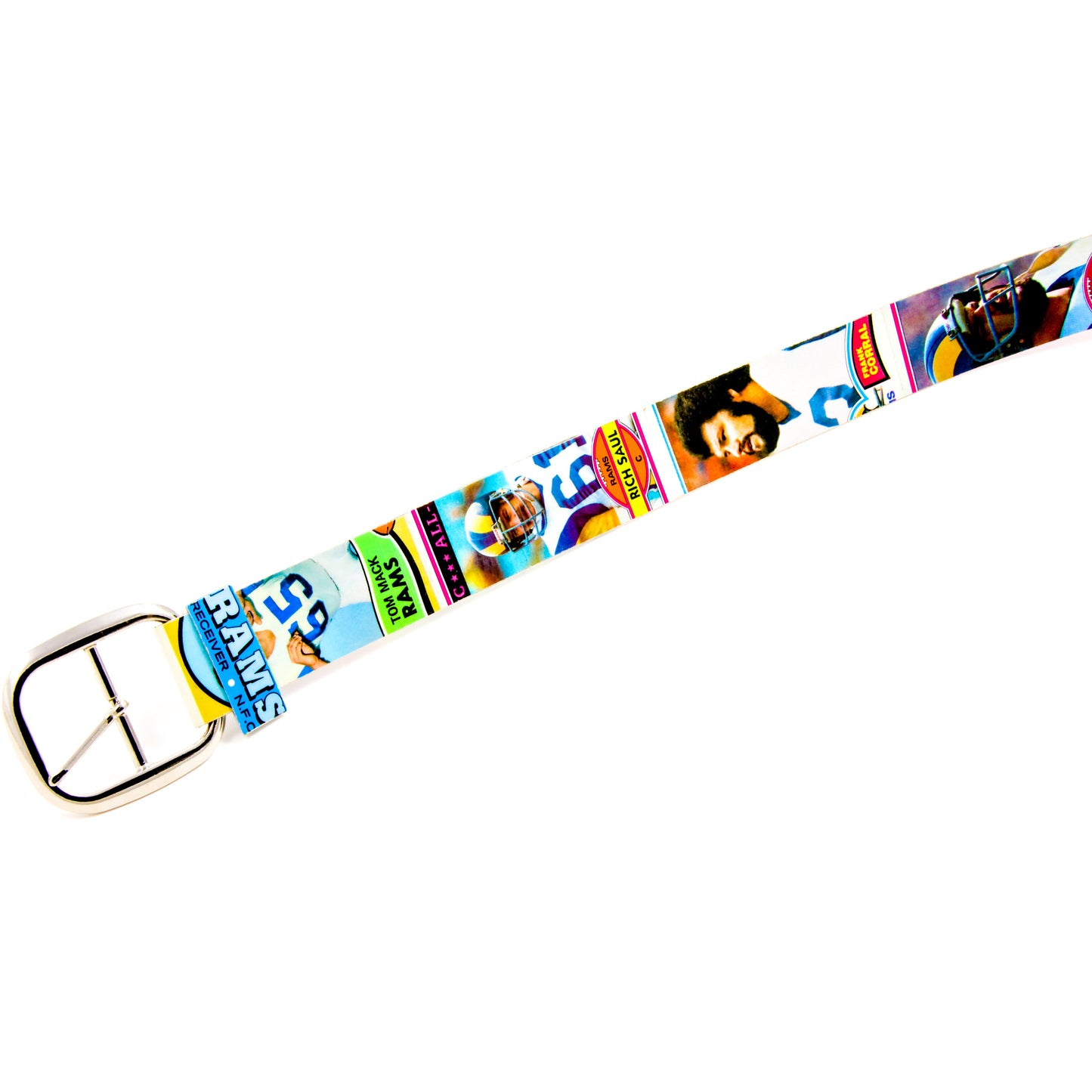 Los Angeles Rams Football Card Belt
